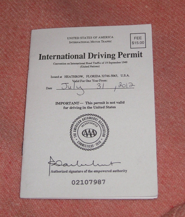 راهنمای دریافت گواهینامه رانندگی بین المللی