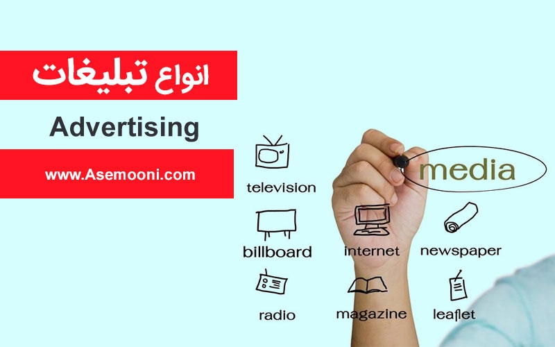 انواع تبلیغات