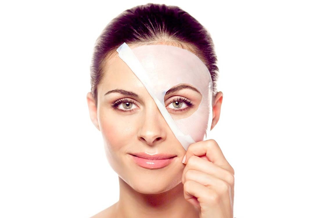 ماسک صورت حاوی هیالورونیک اسید