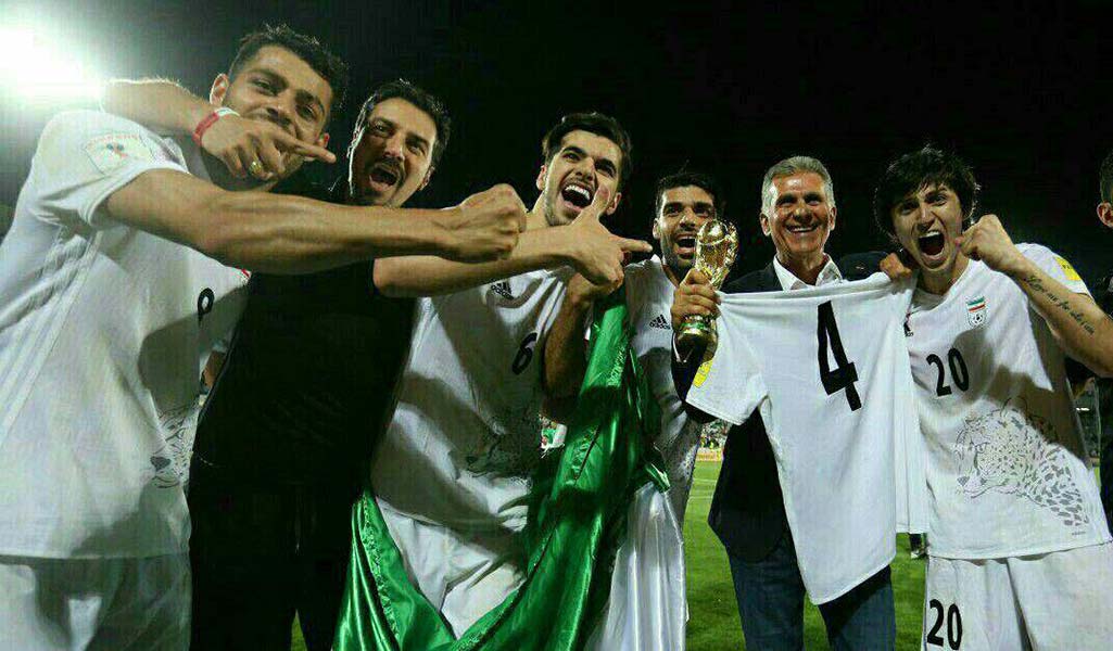 ‏پیراهن شماره 4 در دستان کی‌روش / کارلوس کی‌روش برای چهارمین بار به جام جهانی صعود می کند