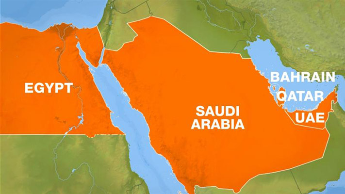 عربستان، بحرین، امارات و مصر روابط خود با قطر را قطع کردند