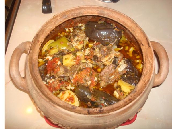 خوراک قفقازی با گوشت چرخ کرده