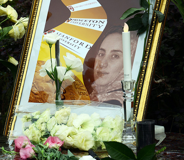 مراسم یادبود پروفسور مریم میرزاخانی در اصفهان