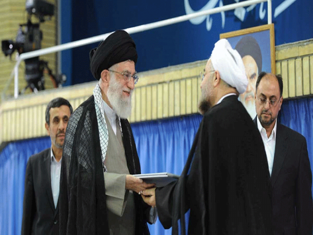 آغاز مراسم تنفیذ حکم ریاست جمهوری حسن روحانی