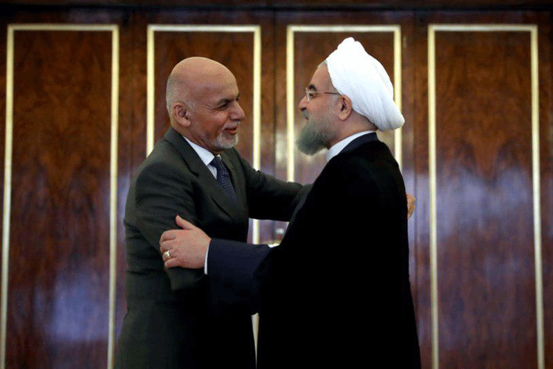 رییس جمهور افغانستان با روحانی دیدار کرد
