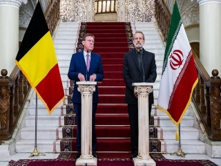 رؤسای مجالس ایران و بلژیک با یکدیگر دیدار کردند