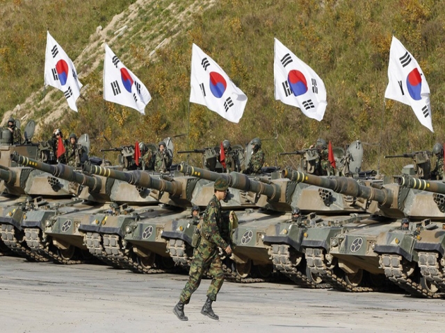 کره جنوبی رزمایش شبیه‌سازی حمله به سایت آزمایش هسته‌ای کره شمالی برگزار کرد