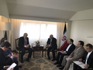 دیدار وزرای خارجه ایران و انگلیس در نیویورک/ جانسون: قاطعانه از برجام حمایت می‌کنیم