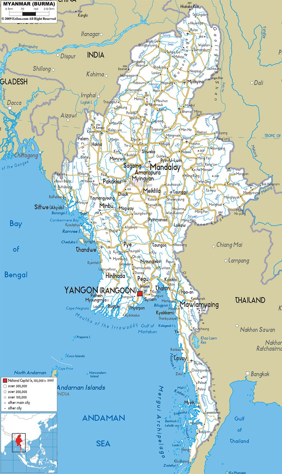کشور میانمار را بشناسیم