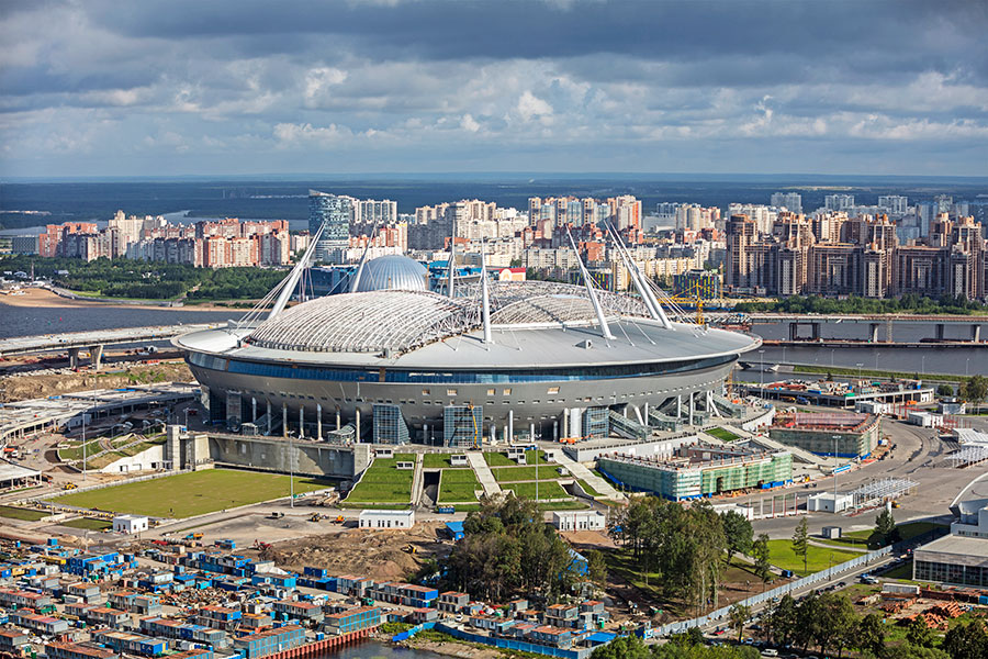استادیوم کرستوفسکی در سنت پیترزبورگ