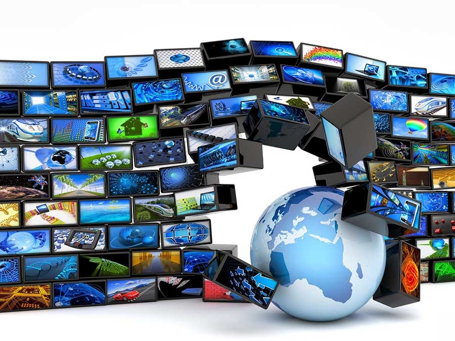 آشنایی با رسانه های مختلف ، اینترنت محبوب ترین