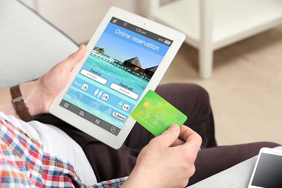 نحوه رزرو هتل از سایت booking