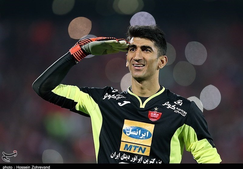 واکنش عجیب بیرانوند به هواداران پرسپولیس واکنش عجیب بیرانوند به هواداران پرسپولیس