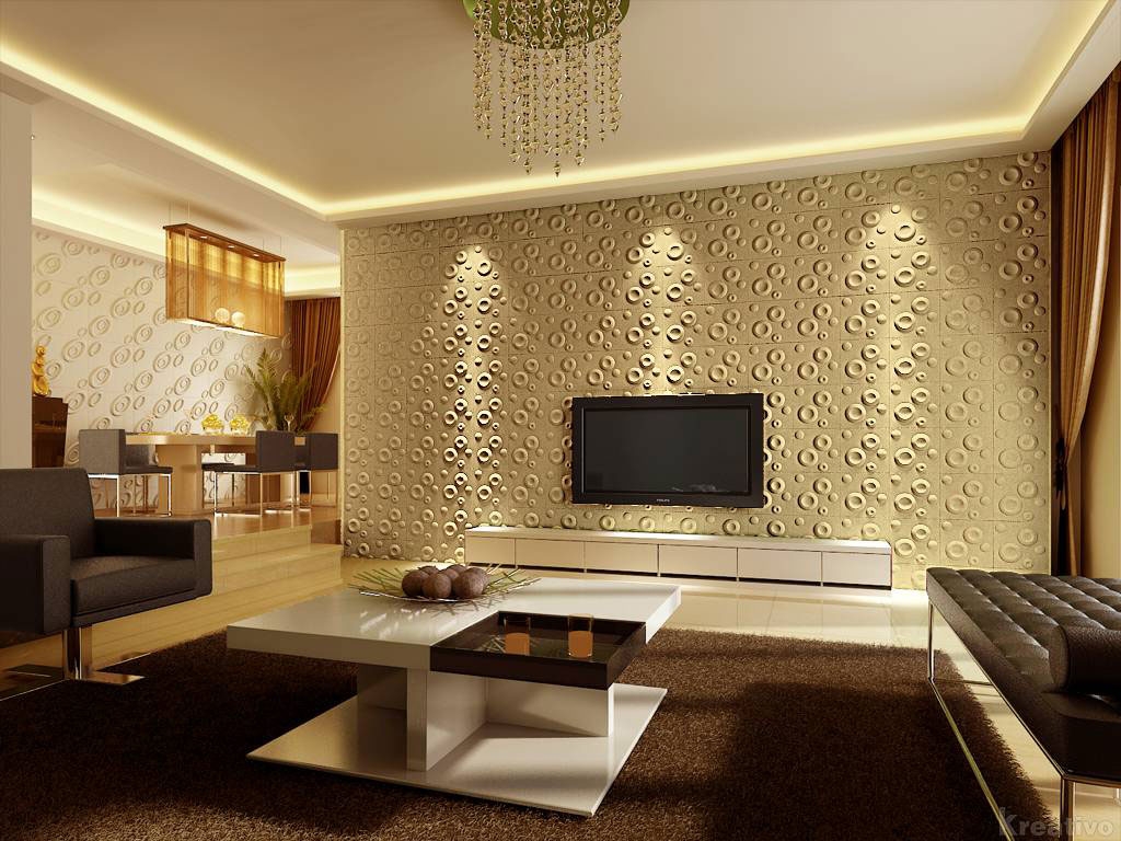 کاغذ دیواری های سه بعدی