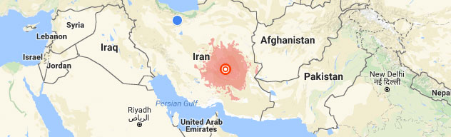 زلزله 4.2 ریشتری هجدک کرمان را لرزاند
