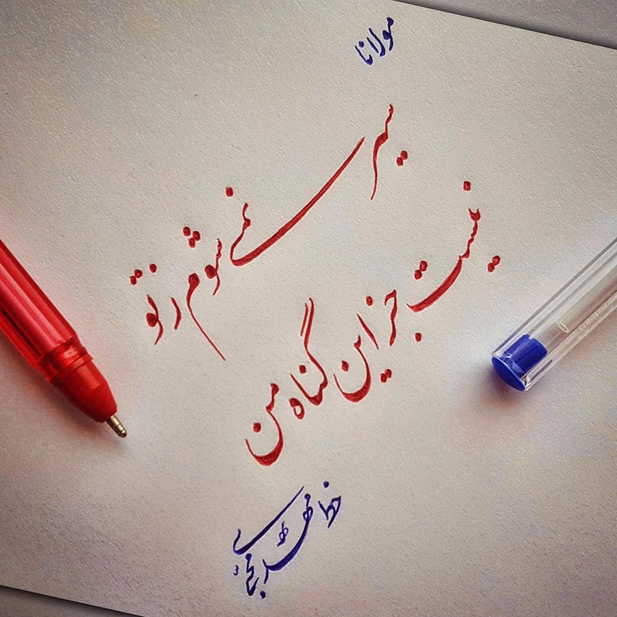 سیر نمی‌شوم ز تو ای مه جان فزای من