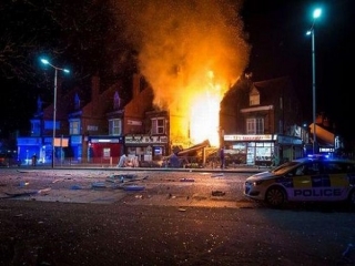انفجار مهیب در انگلیس