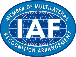 - گواهینامه با لوگوی IAF با قابلیت استعلام