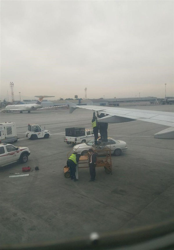 بازگشت هواپیمای تهران - اهواز به فرودگاه مهرآباد به دلیل دود کابین