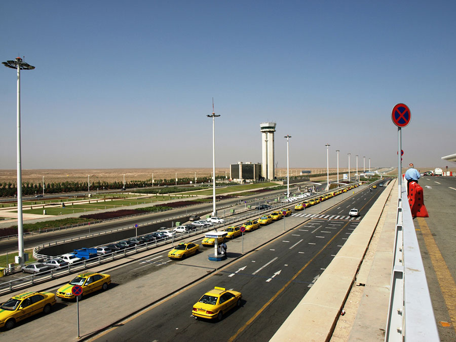 مسیر دسترسی فرودگاه بین المللی امام خمینی