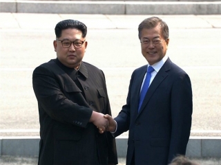 برای اولین بار در تاریخ ، رهبر کره شمالی وارد کره جنوبی شد