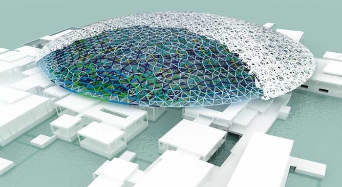 موزه لوور ابوظبی امارات