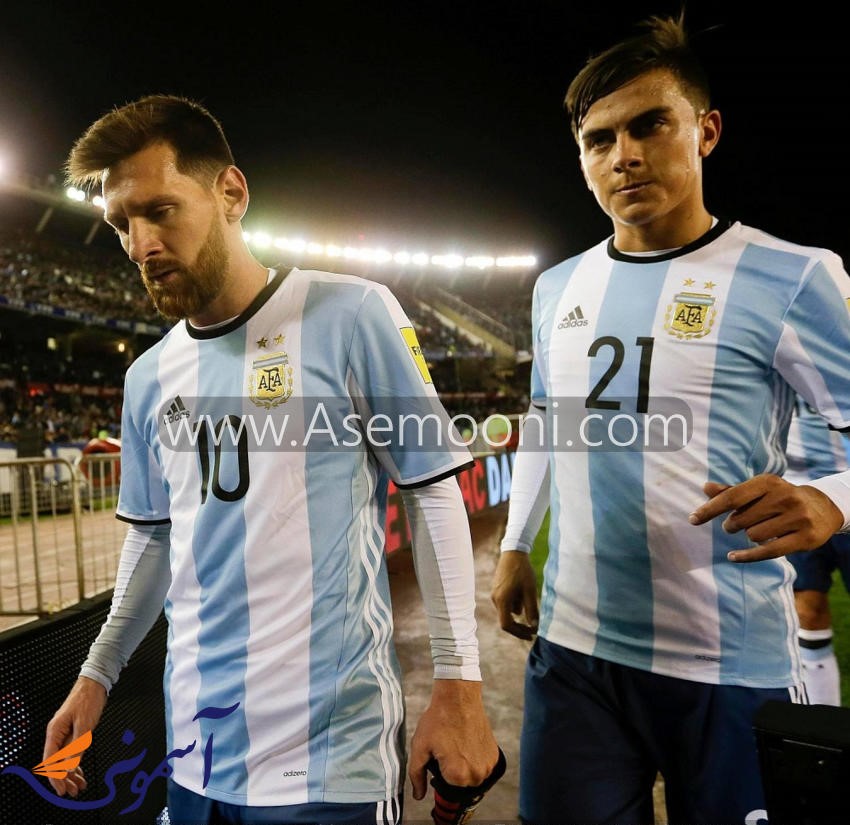 پائولو دیبالا و لیونل مسی ستارگان دو نسل فوتبال آرژانتین