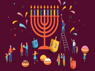 جشن حنوکا، عید یهودیان