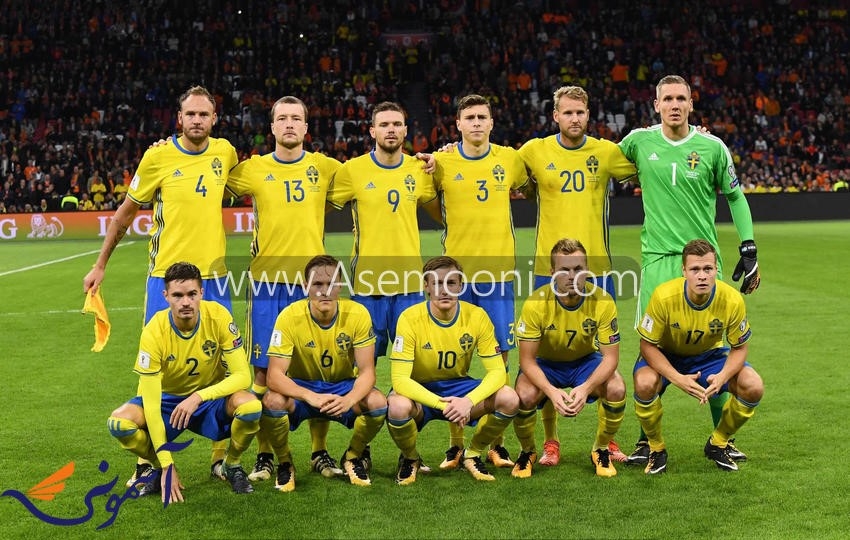 معرفی تیم های حاضر در جام جهانی روسیه ؛ سوئد ; زرد و آبی ها و اسطوره های عصر آماتورها