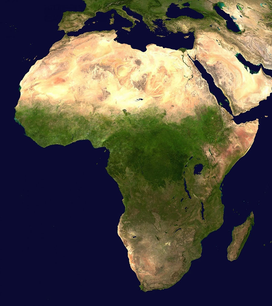 قاره آفریقا و کشورهای آن