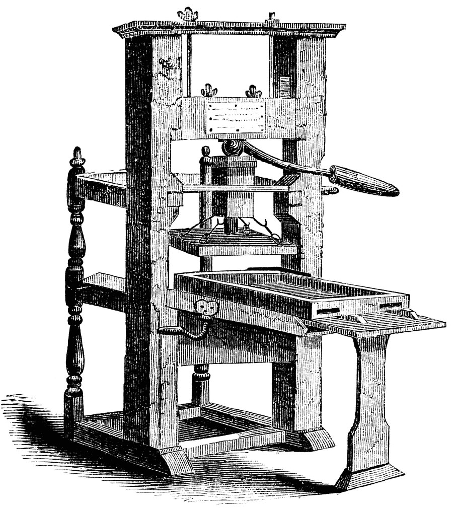 بیوگرافی یوهانس گوتنبرگ ، اولین مخترع ماشین چاپ