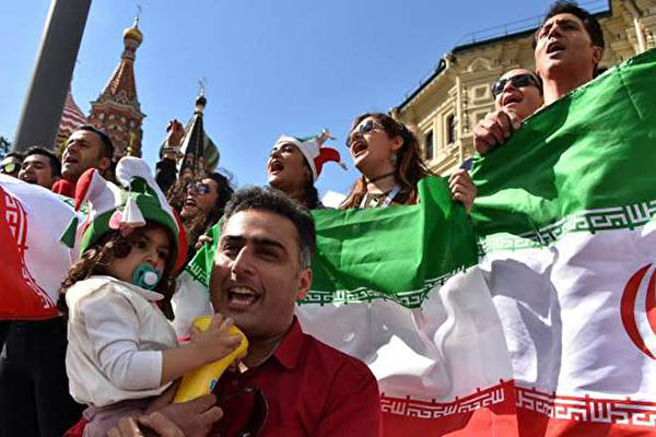 تصاویر هواداران تیم ملی فوتبال ایران در جام جهانی 2018 روسیه
