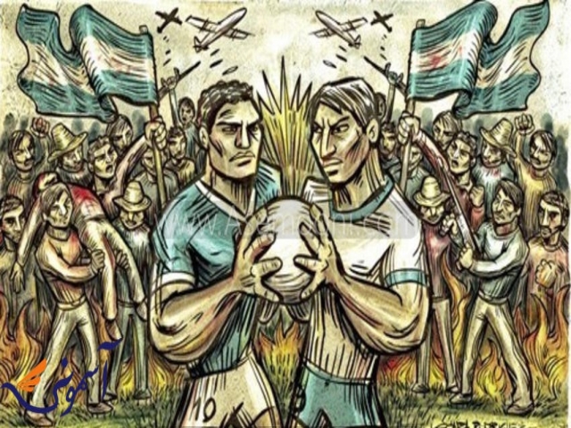 جنگ فوتبال ; وقتی دو کشور همسایه به خاطر فوتبال ، با یکدیگر نبرد کردند