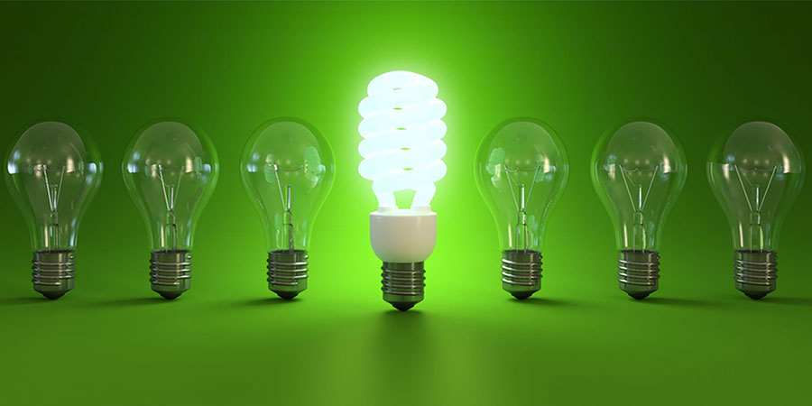 استفاده از لامپ کم مصرف برای کاهش مصرف برق و صرفه جویی برق