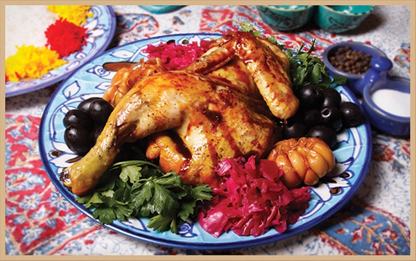 عکس غذاهای خوش رنگ و لعاب