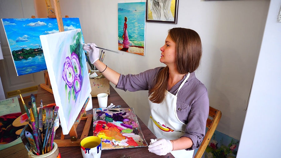 استخدام نقاش