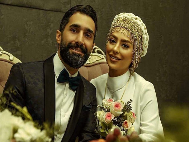 سمانه پاکدل و هادی کاظمی ازدواج کردند + تصاویر