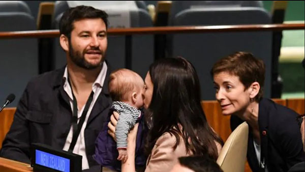 نوزاد نخست وزیر نیوزیلند ، کوچک ترین مهمان سازمان ملل