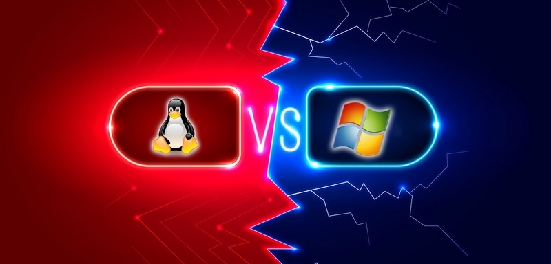 تفاوت هاست ویندوز و لینوکس