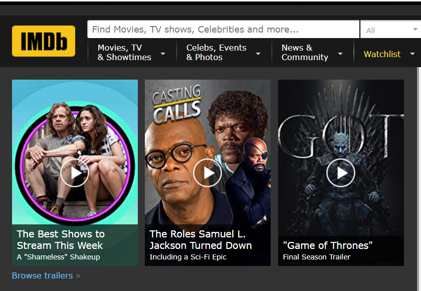 آشنایی با سایت IMDB بانک اطلاعاتی اینترنتی فیلم