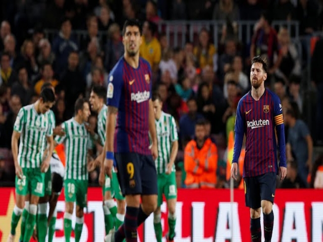 بارسلونا 3 - 4 رئال بتیس ؛ بیشترین گل دریافتی در نیوکمپ بعد از 10 سال ! بارسلونا 3 - 4 رئال بتیس ؛ بیشترین گل دریافتی در نیوکمپ بعد از 10 سال !