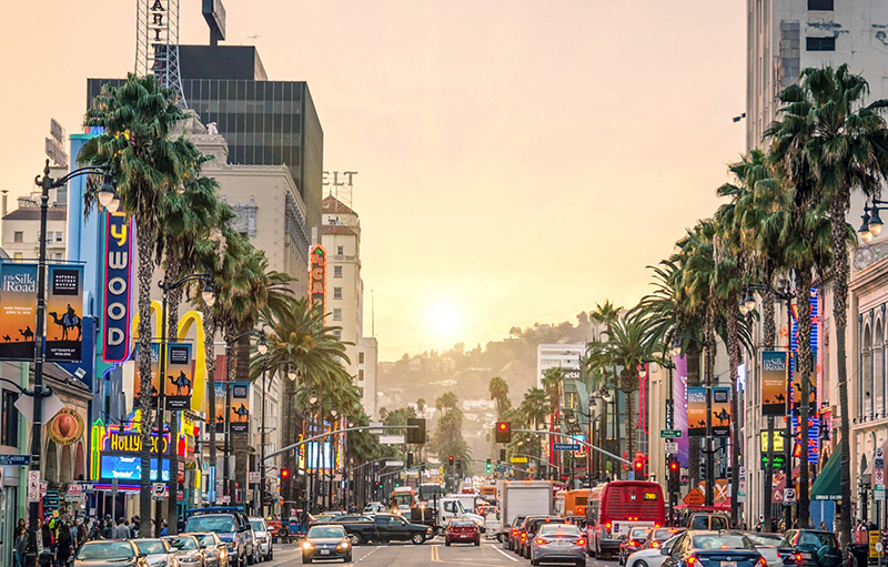 لس آنجلس پرجمعیت‌ترین شهر کالیفرنیا