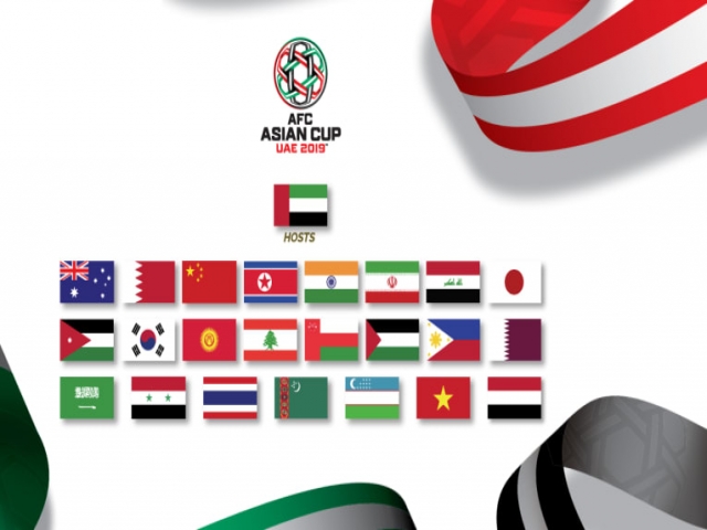 معرفی تیم های حاضر در جام ملتهای آسیا 2019 + پرچم کشورها