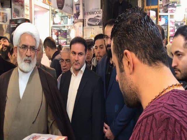 بازدید سرزده دادستان کل کشور از بازار تهران بازدید سرزده دادستان کل کشور از بازار تهران