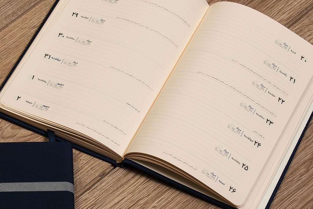 سالنامه ، سررسید و تقویم (هدیه تبلیغاتی)