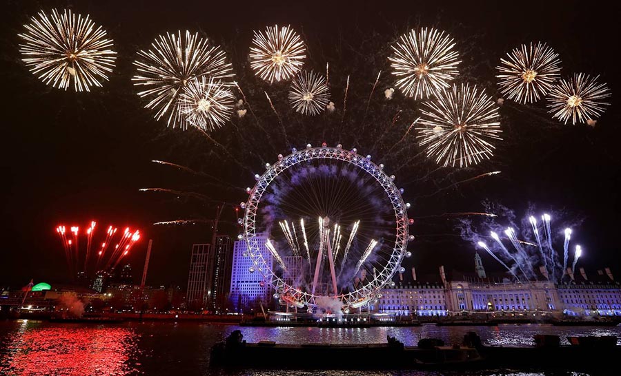 تصاویر جشن سال نو میلادی 2019 در جهان