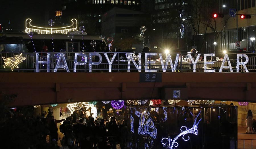 تصاویر جشن سال نو میلادی 2019 در جهان