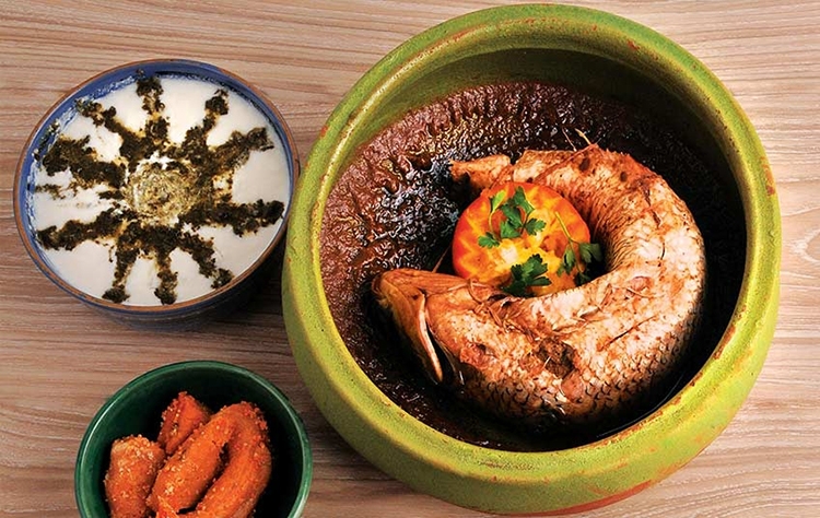 طرز تهیه ماهی شکم پر گیلانی