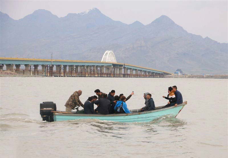 آخرین وضعیت دریاچه ارومیه پس از بارش‌های اخیر؛ افزایش بیش از دوبرابری حجم آب دریاچه نسبت به سال گذشته