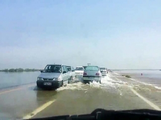 محور اهواز - آبادان بازگشایی شد